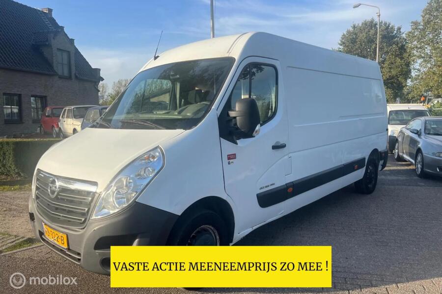 Opel Movano 2.3 CDTI L3H3 MAXI XXL, VASTE PRIJS ZO MEE !!!
