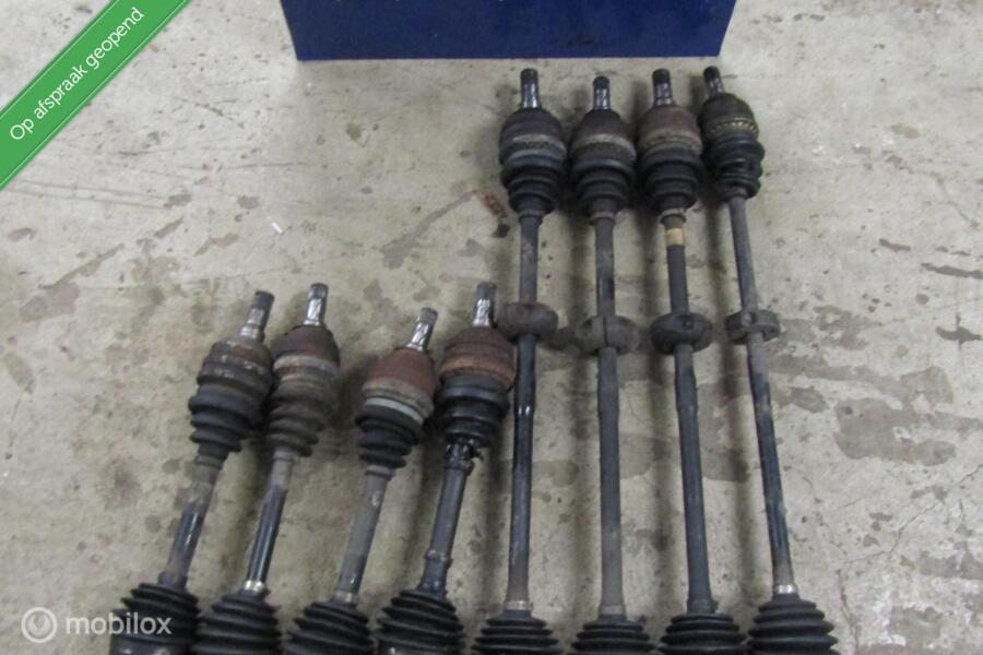 8x Aandrijfas opel astra g 1,7 dtl etc