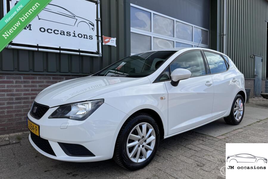 Seat Ibiza 1.2 Style|Airco|Stoel vw|Navi|Lm velgen|APK Nieuw|