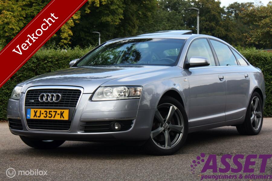 Youngtimer Audi A6 3.2 V6 FSI aut Quattro schuifdak/trekhaak