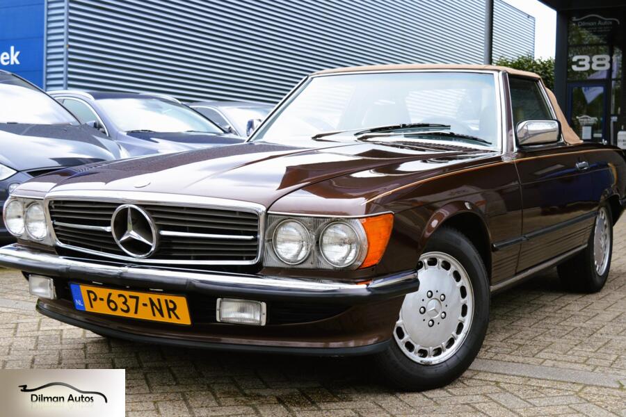 Mercedes SL-klasse 560 SL-1986-Cabrio-Hardtop-Airco-Automaat
