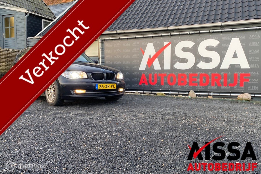 BMW 1-serie 118d Executive Airco/Aux/stuurwiel bediening