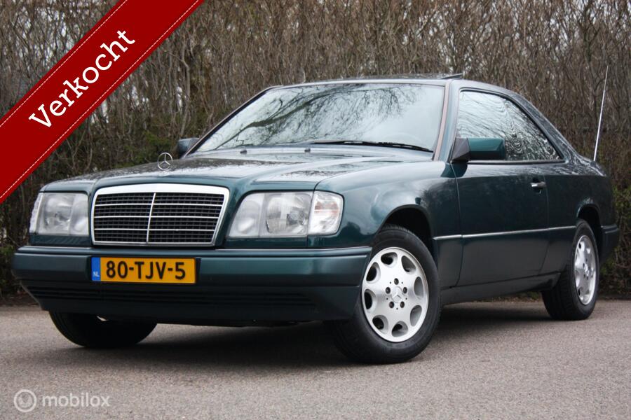 Mercedes E220 coupé AUT Elegance W124 schuifdak/airco/leder