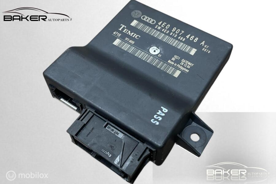 Gateway module  Audi A8 D3  ('02-'10) 4E0907468A