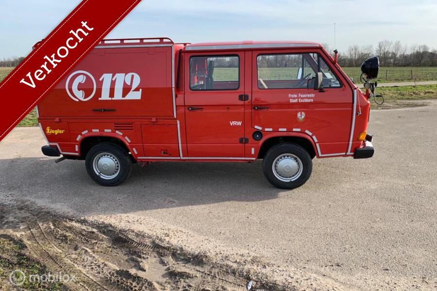 Vw T3  Doka 11 d km   gewoon nieuw
