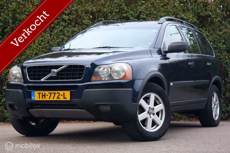 YOUNGTIMER Volvo XC90 2.5T Elite AUTOMAAT half leer/trekhaak