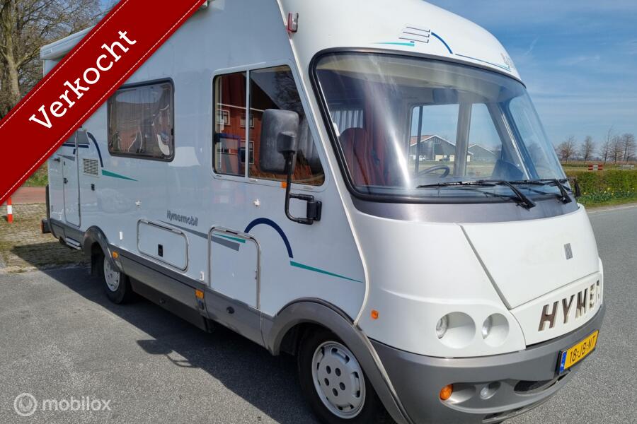 Hymer B 584 integraal 2.8Jtd 128pk ☆Airco, Solar, hefbed☆
