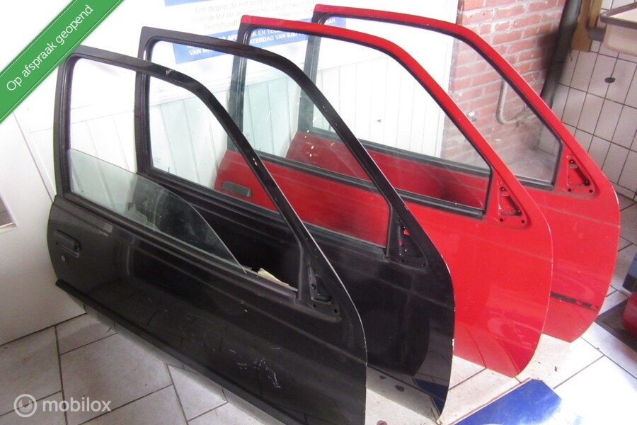 Deur deuren Opel Kadett E 2,3 en 4 deurs, bj '84 tm '93