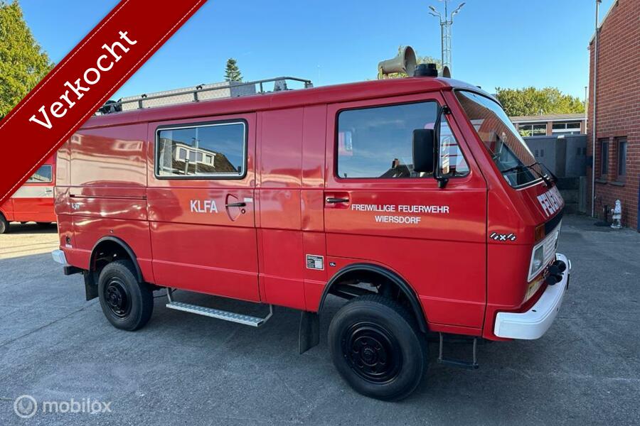 VW LT 40 4x4 benzine 1990 brandweer 42286 km