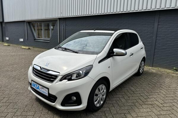 Peugeot 108 1.0 e-VTi Allure TOP! | Vouwdak | Automaat | Keyless | Leder | Camera | Stoelverwarming