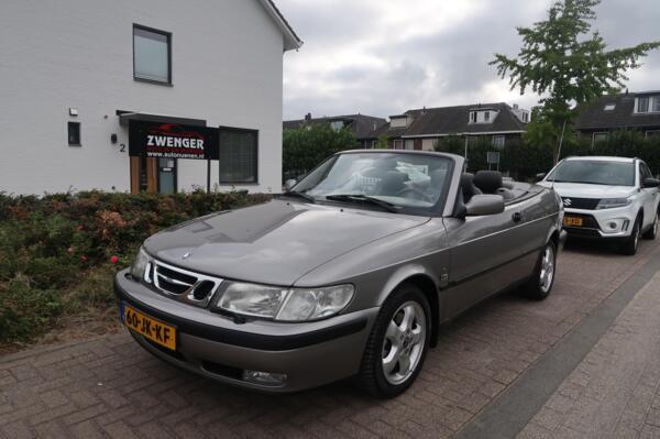 Saab 9-3 Cabrio 2.0t Aut 1E EIGENAAR|AIRCO|LEDER|BLUETOOTH|CRUISECONTROL|DEALER ONDERHOUDEN