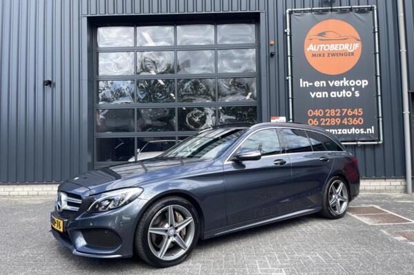 Mercedes C-klasse Estate 250 AMG|PANORAMADAK|LUCHTVERING|TREKHAAK|CAMERA|LED KOPLAMPEN|ORIGINEEL NL