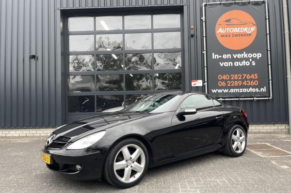 Mercedes SLK-klasse 200 K. AUT. CLIMATE AIRCO|LEER|STOELVERWARMING|CABRIODAK DEFECT