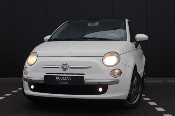 Fiat 500 1.2 Lounge, Aut, Navi, Pano, Clima, NL auto, 15" LM
