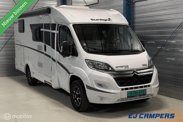 Sunlight/Carado V66/V337 Adventure Edition!! Enkele bedden!
