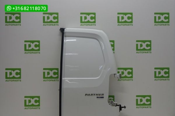 Peugeot Partner ('08-'18) Achterdeur rechts dicht wit