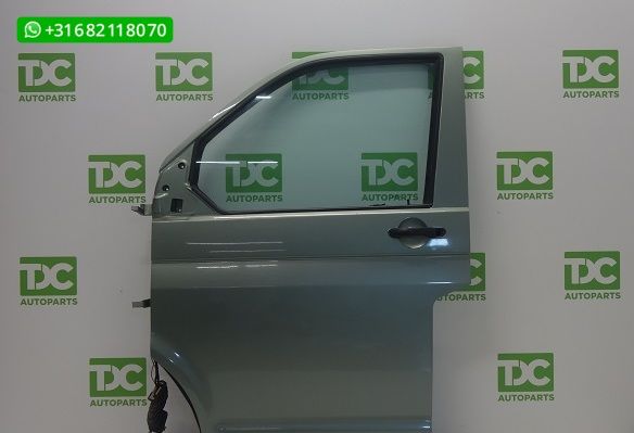 Volkswagen T5 ('03-'09) Voorportier links fresco green