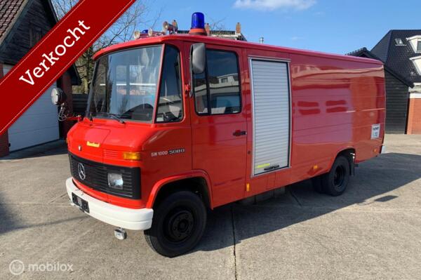 Mercedes 508 Hoog /Lang Diesel 9261 KM Brandweer Camper