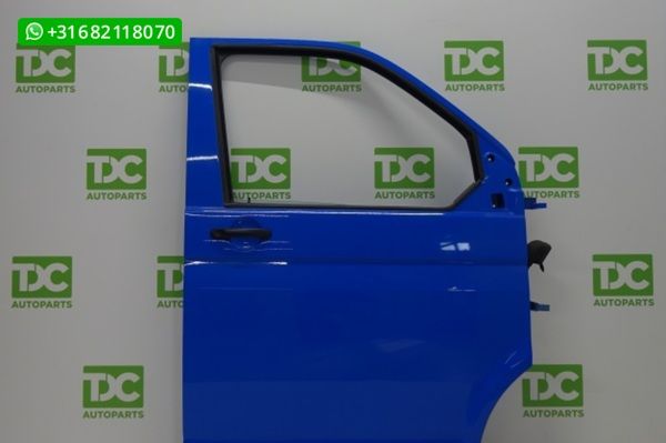 Volkswagen Transporter T5 ('03-'09) Voorportier rechts blauw