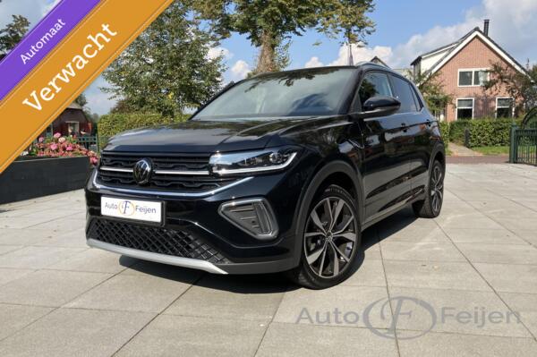 Volkswagen T-Cross DSG 1.0 TSI R-LINE  ,NAVIGATIE , CAMERA , ADAPTIVE CRUISE , LANE ASSIST , AFN TREKHAAK  , 18 INCH LICHT METAAL ,  PDC  ,  STOEL VERWARMING
