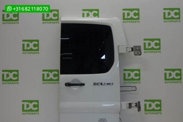 Fiat Scudo ('07-'16) Achterdeur rechts met ruit wit