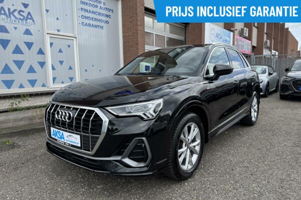 Audi Q3 35 TFSI 150pk 2 x S Line S-Tronic Dynamic Light LED Keyless Sfeerverlichting CarPlay Leder Stlvw