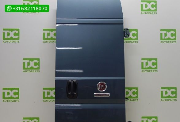 Fiat Ducato ('06-'20) Achterdeur rechts dicht donkergrijs H2