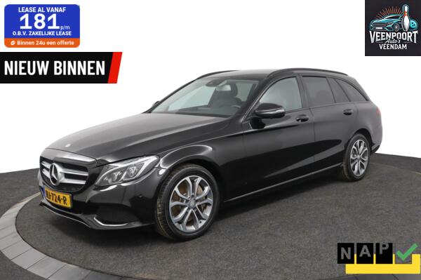 Mercedes C-klasse Estate 350e Cruise Airco Leder Luchtvering