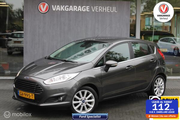 Ford Fiesta 1.0 EcoB|Titanium|5Drs|Clima|Cruise|Nap|Boekjes