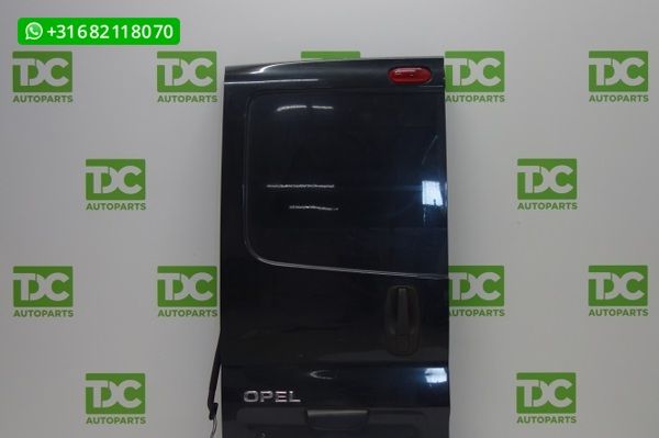 Renault Trafic ('01-'14) Achterdeur links dicht zwart