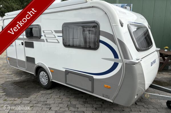 Eriba 380 FEELING  Thule luifel, Stapelbed