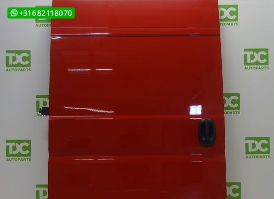 Fiat Ducato ('06-'18) Schuifdeur rechts dicht rood H2 / L2