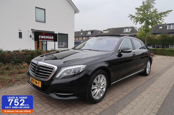 Mercedes S-klasse 500 4Matic Lang PANORAMADAK|CHAUFFEURS-PAKKET|NIGHT VISION|360CAMERA|DEALER ONDERHOUDEN