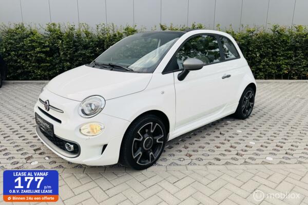 Fiat 500 C 0.9 TwinAir Turbo Sport Cabrio Leer Navi 16 inch