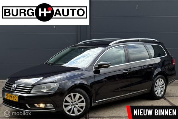 Volkswagen Passat Variant 1.8 TSI Comfortline - 1E EIGENAAR - ZWART LEDER - ECC - NAVI - CRUISE CONTROLE - PARKEERSENSOREN - LM VELGEN - NAP - NL AUTO - APK T/M 22-08-2026 -