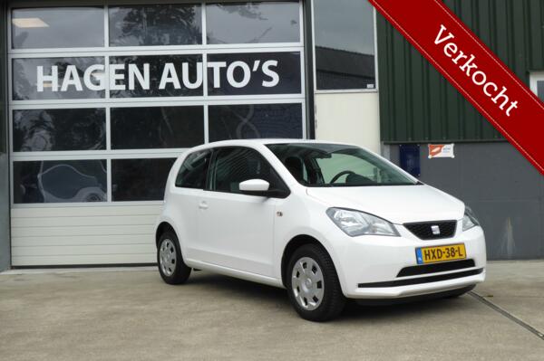 Seat Mii 1.0 Style, Airco, Dealer onderhouden, 128.334 Km