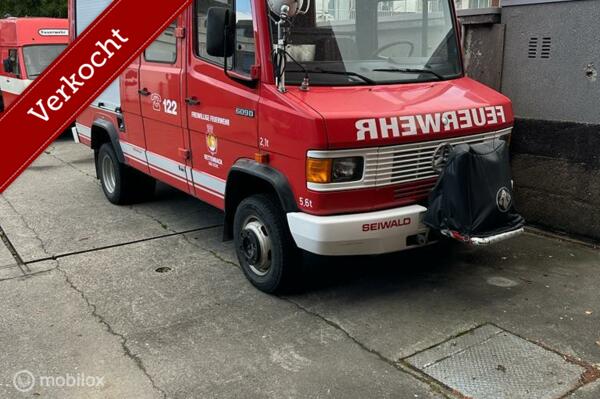 Mercedes 609 Vario 15774 Km Brandweer 1988