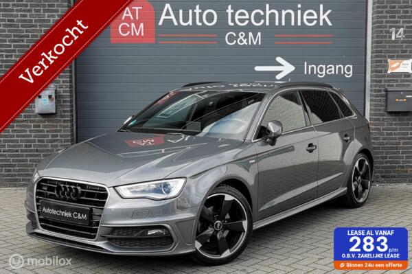 Audi A3 Sportback 1.4 TFSI S-LINE/125PK/CRUISE/DCC/NAVI/LED/