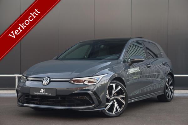 Volkswagen Golf 1.5 TSI 150pk R-Line Pano Trekhaak H/K IQ-Lights Camera Stoel/Stuur verw CarPlay Keyless 18-inch VOL!