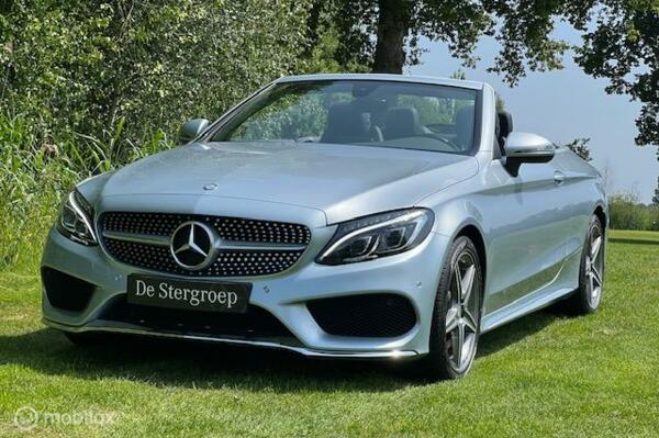 Mercedes-Benz C-klasse Cabrio 180 AMG CABRIO Automaat Sfeerverlichting Airscarf Nekverwarming Automaat-Cruise control-Ac