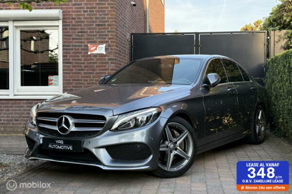 Mercedes C-klasse 180 AMG Sport Edition Led Nav Leder Cruise PDC Inklapbare Buitenspiegels 18 Inch