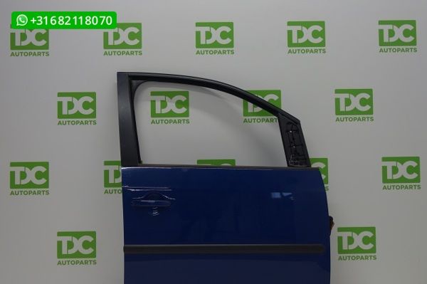 Volkswagen Caddy ('03-'10) Voorportier rechts blauw