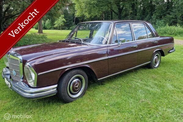 Mercedes S-klasse 280 SE / automaat / leder / 1968