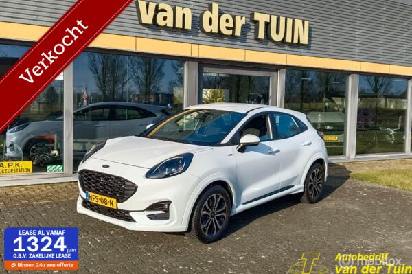 Ford Puma 1.0 EcoBoost Hybrid ST-Line trekhaak digitaal display