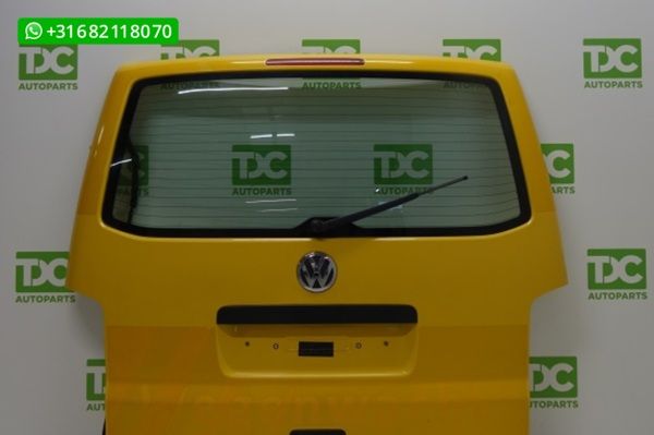 Volkswagen Transporter T5 ('03-'09) Achterklep geel met raam
