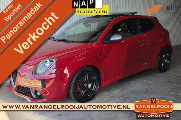 Alfa Romeo MiTo 1.3 JTDm, clima, cruise, pano, leer, navi, 16" lmv