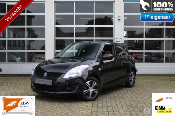 Suzuki Swift 1.2-16V 94PK 5-Deurs Facelift Comfort Airconditioning Centrale Deurvergrendeling op Afstandsbediening Elektrische Ramen V+A & Elek.Verstelbare Buitenspiegels Leder-/Multifunctioneel Stuur Boordcomputer Radio/Cd/Usb 12V.-Aansl. *Verkocht*