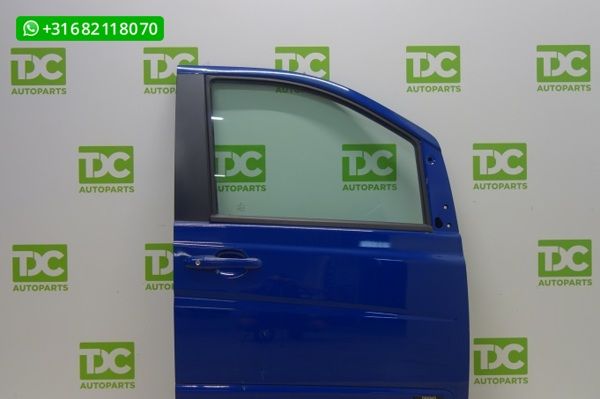 Mercedes Vito W639 ('03-'14) Voorportier rechts blauw