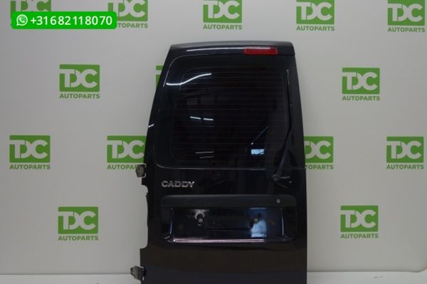 Volkswagen Caddy ('03-'10) Achterdeur links met ruit zwart