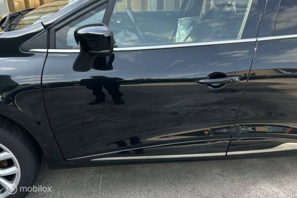 Voordeur links linksvoor zwart Renault Clio IV ('12-'19)